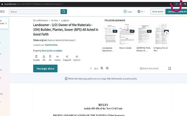 Chrome extension tải tài liệu Scribd miễn phí