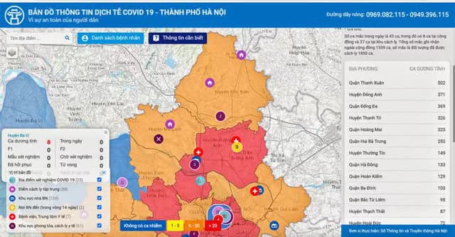Những khu vực nào ở Hà Nội sẽ được nới lỏng hoặc siết chặt sau 6-9?